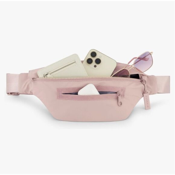 Danskin Handbags - Danskin Tyler Zip Belt Bag Sling in Dark Blush Pink $65 msrp
